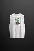 GRAPHIC TANK T-SHIRT