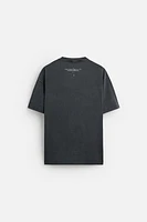 WASHED PRINTED T-SHIRT