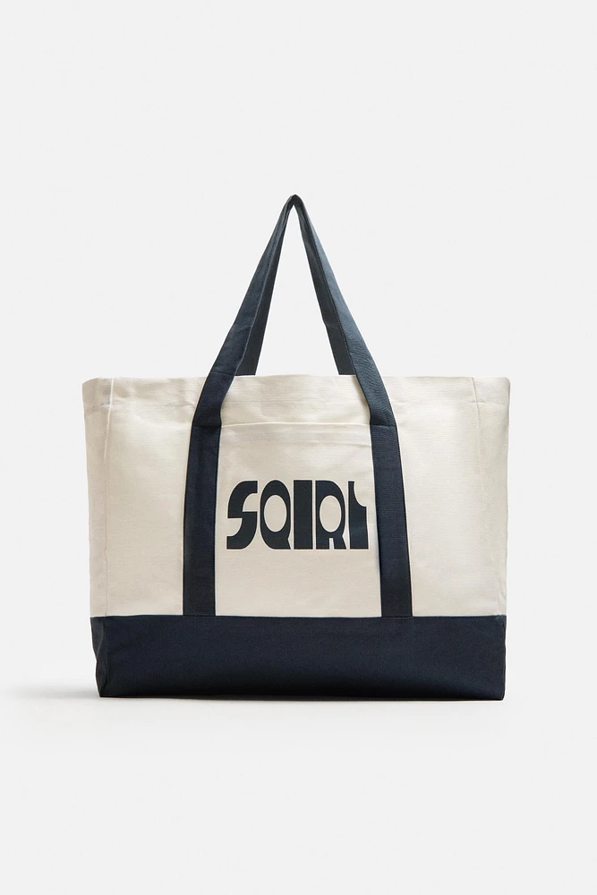 “SQIRL” GRAPHIC TOTE BAG