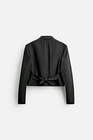 CROPPED SMOKING JACKET X HARRY LAMBERT