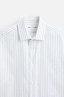 TEXTURED STRIPED SHIRT