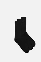 3 PACK OF MERCERIZED SOCKS