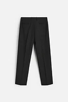 REGULAR FIT WOOL PANTS