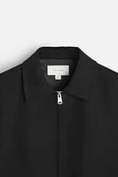 100% WOOL OVERSHIRT