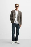 TEXTURED SUIT JACKET