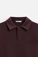 INTERLOCK POLO SHIRT WITH POCKET