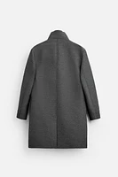 REMOVABLE COLLAR COAT