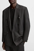 DOUBLE BREASTED SUIT JACKET