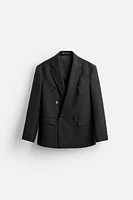 DOUBLE BREASTED SUIT JACKET