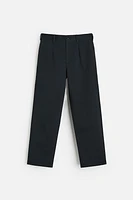 PLEATED CHINO PANTS