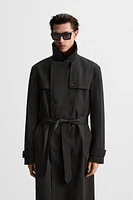 TECHNICAL TRENCH COAT