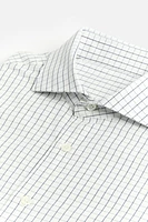 SLIM FIT CHECKERED SHIRT