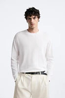 COTTON - HEMP SWEATER