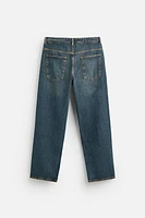 BAGGY BELTED JEANS