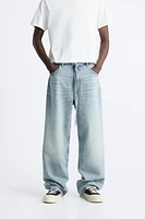 BAGGY BELTED JEANS