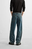 STRAIGHT FIT SEAM JEANS