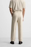 PLEATED PANTS