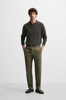 REGULAR FIT CHINO PANTS