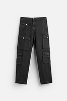 UTILITY POCKET JEANS