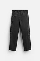 UTILITY POCKET JEANS