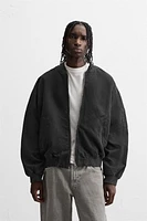 COTTON BOMBER JACKET