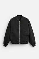 COTTON BOMBER JACKET