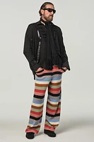 STRIPED KNIT PANTS X STEFANO PILATI