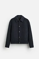 BOUCLÉ TEXTURED JACKET