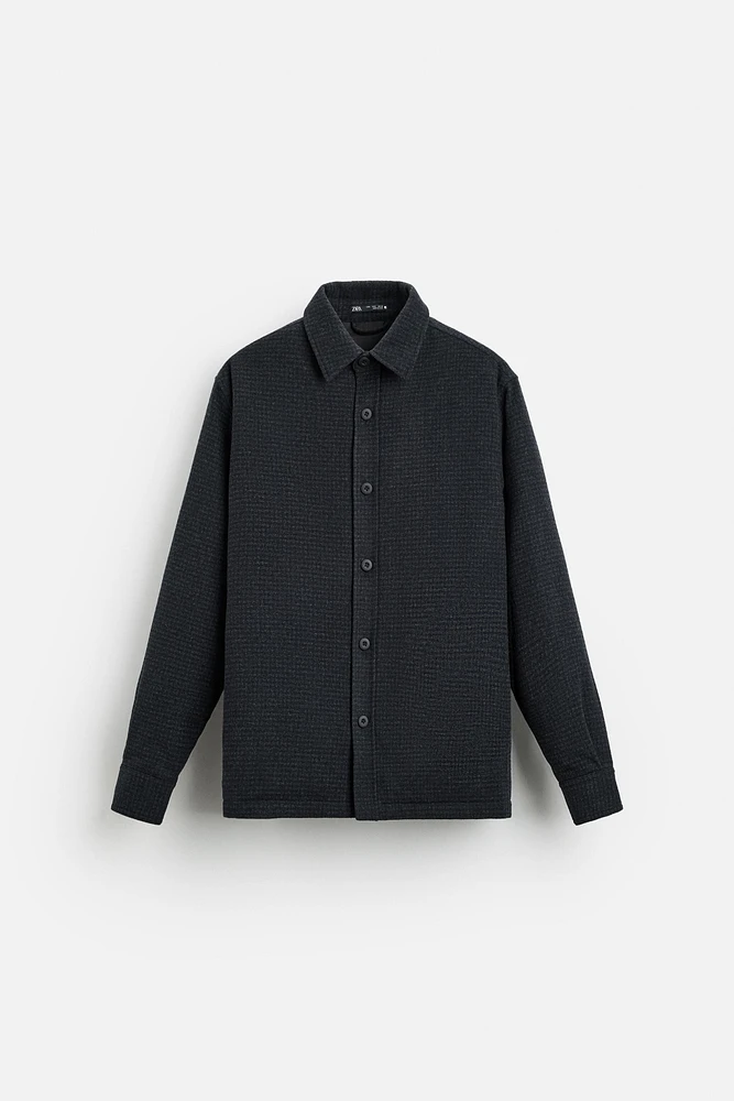 POCKET PADDED OVERSHIRT