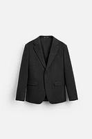 PINSTRIPE SUIT JACKET