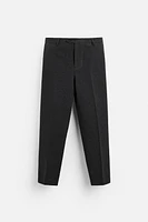 PINSTRIPE SUIT PANTS