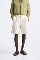 PLEATED SHORTS