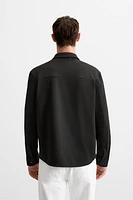 STRETCH OVERSHIRT