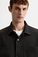 STRETCH OVERSHIRT