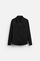 STRETCH OVERSHIRT