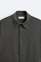 JACQUARD SHIRT WITH LYOCELL