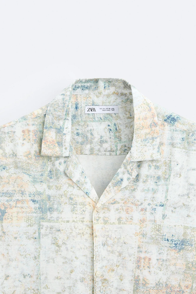 ABSTRACT PRINT SHIRT