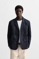 WASHED COTTON JACKET