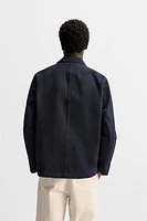 WASHED COTTON JACKET