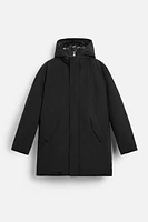 100% FEATHER PUFFER PARKA