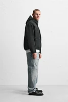 WATER REPELLENT HOODED JACKET