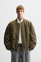 OVERSIZE FIT BOMBER JACKET