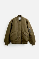 OVERSIZE FIT BOMBER JACKET