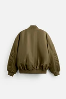 OVERSIZE FIT BOMBER JACKET