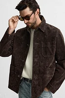 SUEDE LEATHER JACKET