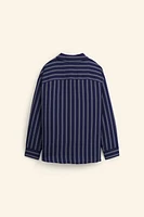 STRIPED OVERSIZED OVERSHIRT LIMITED EDITION