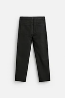 REGULAR-FIT PLEATED PANTS