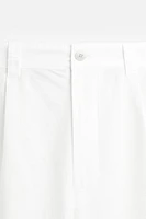 PLEATED WIDE FIT PANTS