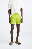 STRUCTURED REGULAR SWIM SHORTS