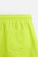 STRUCTURED REGULAR SWIM SHORTS